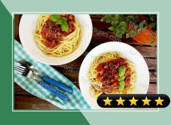 Vegan Spaghetti Bolognese recipe