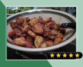 Spicy Roasted Red Potatoes recipe