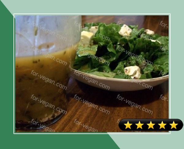 Fresh Lemon Basil Salad Dressing recipe