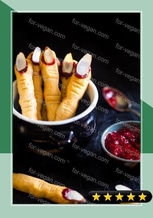 Paleo & Vegan Witch Finger Cookies recipe