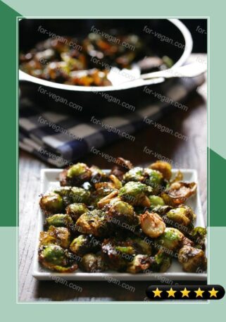 Roasted Brussels Sprouts With Garlic recipe