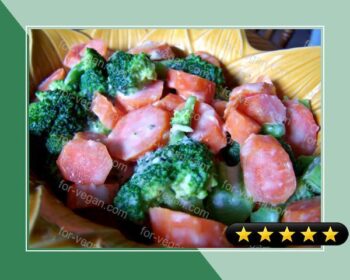 Carrots and Broccoli With Horseradish recipe