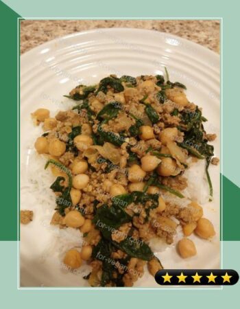 Spinach & Chickpea Curry recipe