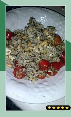 Pesto Rice Salad recipe