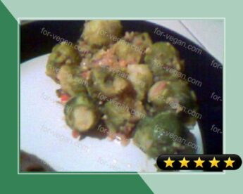 Brussels Sprouts in Onion/Mustard Sauce recipe