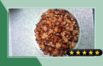 Spicy Fried Plantain with Peanut recipe