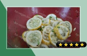 Cucumber Salad With Lemon Dill Dressing recipe