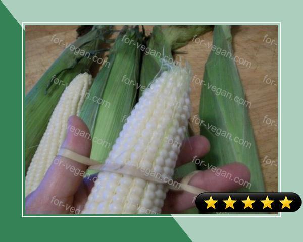 Threading Corn on the Cob recipe