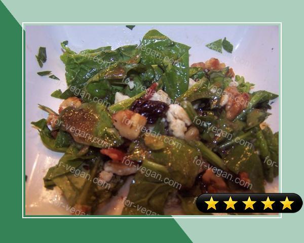 Balsamic Spinach Salad recipe