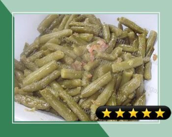 Dressed Up Green Beans recipe