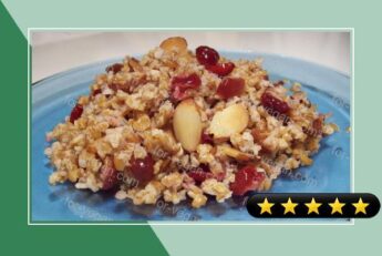 Bulgur Pilaf W/ Almonds and Cranberries recipe