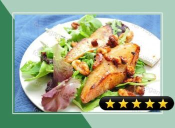 Caramelized Pear and Arugula Salad recipe