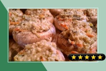Vegan Stuffed Portabella Mushrooms recipe