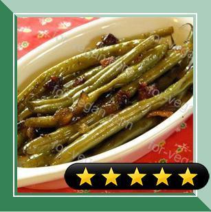 Sweet and Tangy Green Beans recipe