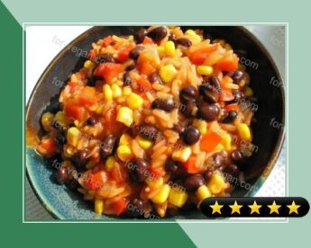 BBQ Black Beans and Rice recipe