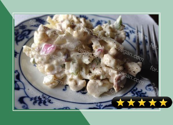 Faux Potato Salad With Cauliflower recipe