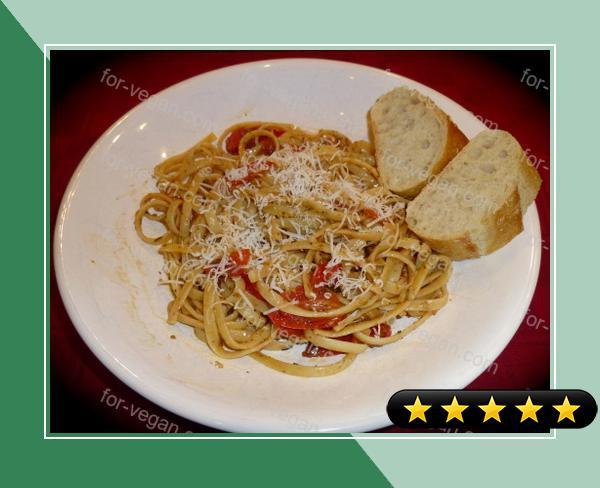 Pasta Pomodorini - EVOO, Tomatoes, Herbs & Spice! recipe