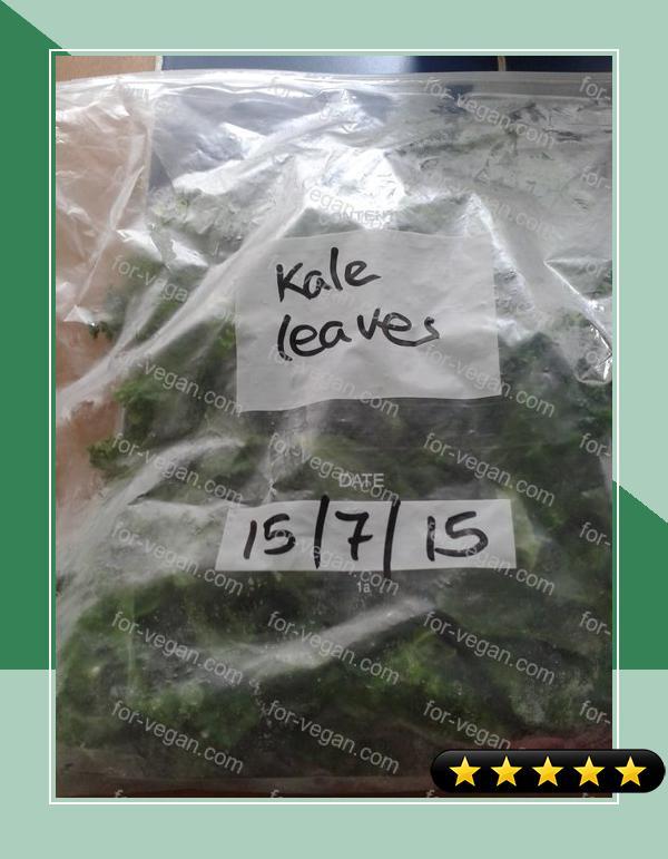 Kale-Freezing recipe