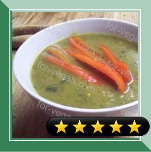 Jamaican Spinach Soup recipe