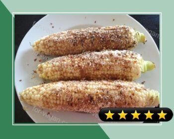 The Very Best Grilled Corn Ever! recipe