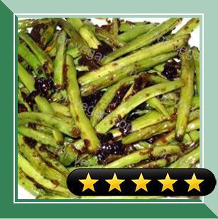 Chinese Green Bean Stir-Fry recipe