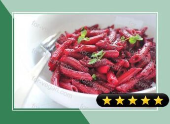 Penne Pasta in a Roasted Beet Sauce recipe