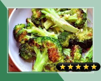 Simple Roasted Broccoli with Garlic recipe