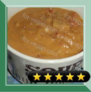 Saharan West African Peanut and Pineapple Soup recipe
