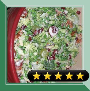 Raw Veggie Picnic Salad recipe