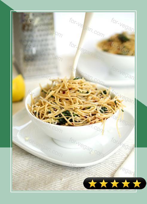 Pasta with Garlic and Oil recipe
