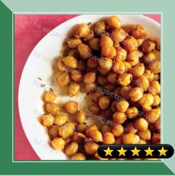 Spicy Roasted Chickpeas recipe