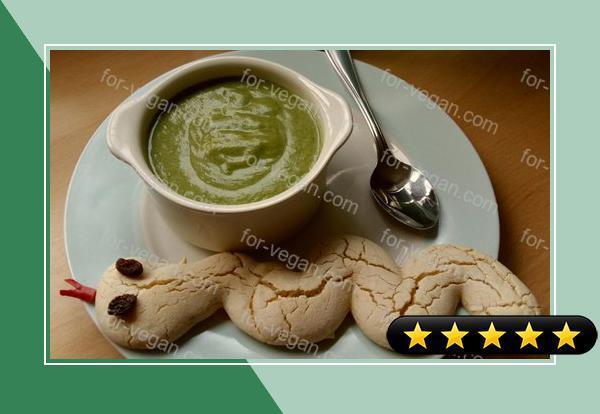 Vickys Halloween Green Slime Soup (Green Vegetable) recipe