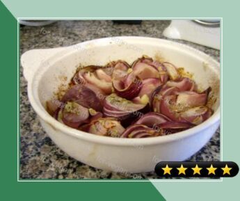 Roasted Red Onions recipe