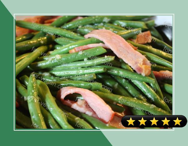 Green Beans With Garlic Vinaigrette recipe