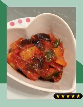 Stewed Tomato Summer Vegetables (Ratatouille) recipe