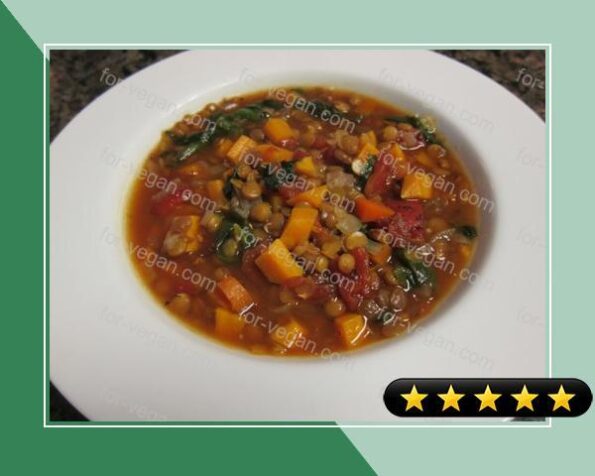 Vegetarian Lentil Soup recipe