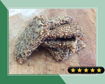 Flax Quinoa Crackers (Gluten-Free) recipe