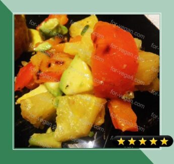 Grilled Pineapple and Avocado Salsa recipe