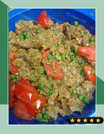 Crunchy Rice and Veggies recipe