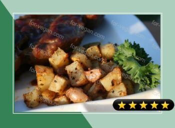 Oven Roasted Barbecue Potatoes recipe