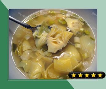 Artichoke Soup for One recipe