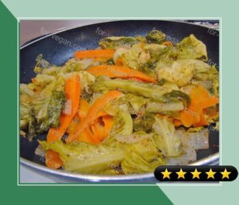 Buttery Cabbage and Carrots recipe