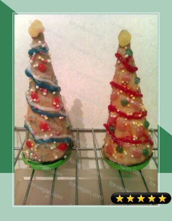 Vickys Rice Krispie Christmas Trees recipe
