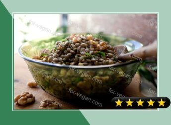 Lentil Salad With Walnut Oil recipe