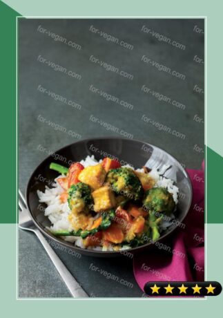 Lemongrass Curry with Broccoli and Tofu recipe