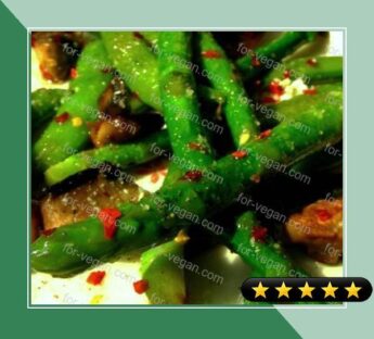 Pacific Northwest Stir-Fried Asparagus & Sugar Snap Peas recipe