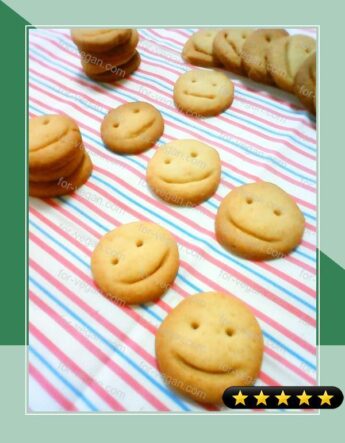 Smiley Faces Cookies with Healthy Brown Rice Flour recipe