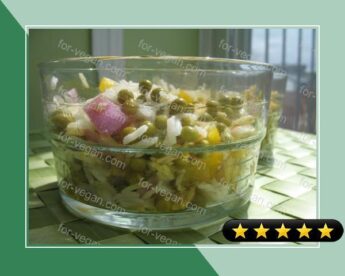 Oriental Curried Rice Salad recipe