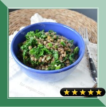 Thai Coconut Lentils with Kale recipe