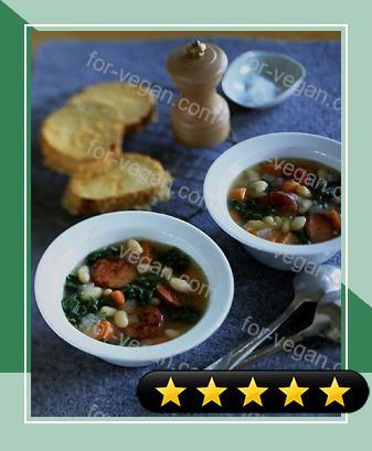 Kale and White Bean Soup recipe